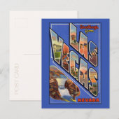 Groeten uit Las Vegas Large Letter Briefkaart (Voorkant / Achterkant)