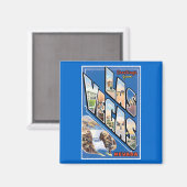 Groeten uit Las Vegas!  Magneet (Voorkant / Achterkant)