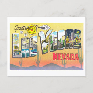  groeten uit Las Vegas, Nevada, Briefkaart