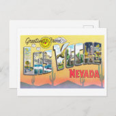  groeten uit Las Vegas, Nevada, Briefkaart (Voorkant / Achterkant)