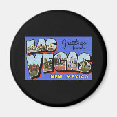 Groeten uit Las Vegas New Mexico Magneet (Voorkant)
