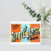  groeten uit Little Rock, Arkansas, Briefkaart (Staand voorkant)