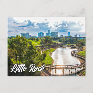 Groeten uit Little Rock, Arkansas, Verenigde State Briefkaart