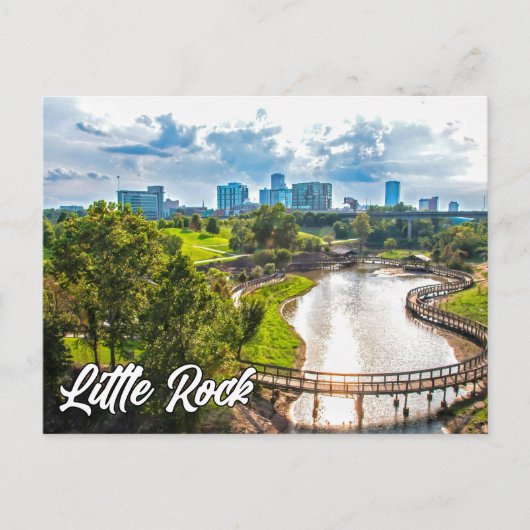Groeten uit Little Rock, Arkansas, Verenigde State Briefkaart (Voorkant)