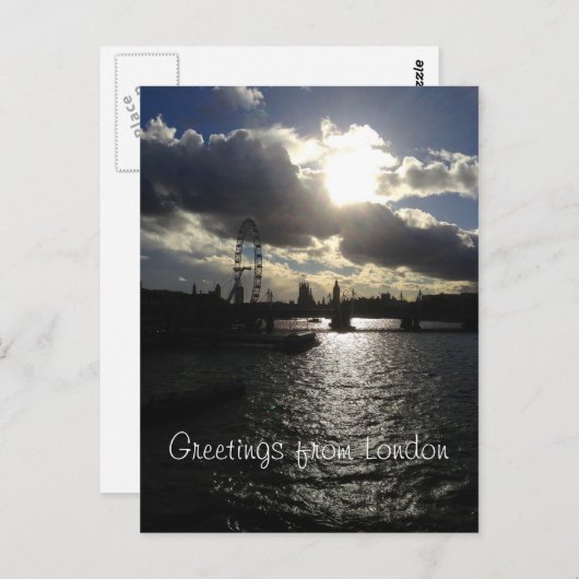 Groeten uit Londen Briefkaart (Voorkant / Achterkant)