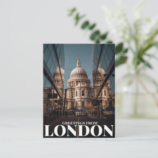 groeten uit Londen Briefkaart (Staand voorkant)