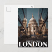 groeten uit Londen Briefkaart (Voorkant / Achterkant)
