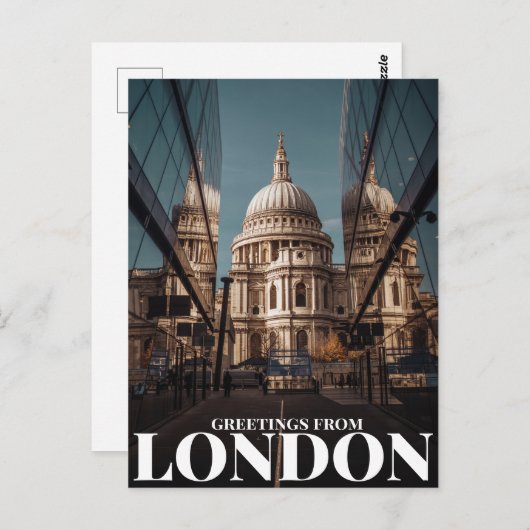 groeten uit Londen Briefkaart (Voorkant / Achterkant)