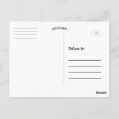 Groeten uit Londen, Briefkaart van het Verenigd Ko (Achterkant)