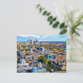 Groeten uit Londen, Engeland Briefkaart (Staand voorkant)