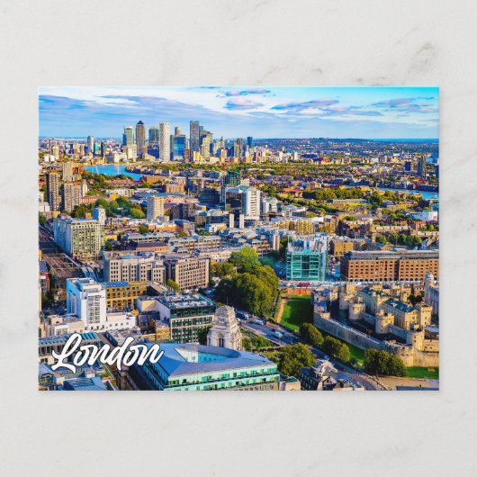 Groeten uit Londen, Engeland Briefkaart (Voorkant)