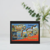 Groeten uit Long Beach California Briefkaart (Staand voorkant)