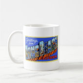 Groeten uit Long Beach California Koffiemok (Links)