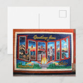 Groeten uit Lorain, Ohio Briefkaart (Voorkant / Achterkant)