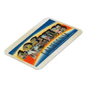 Groeten uit Los Angeles California Magneet (Linkerzijde)