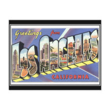 Groeten uit Los Angeles California Vintage
