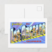 groeten uit Los Angeles, Californië Briefkaart (Voorkant / Achterkant)