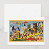  groeten uit Los Angeles, Californië Briefkaart (Voorkant / Achterkant)