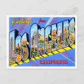 Groeten uit Los Angeles, Californië Travel Briefkaart (Voorkant)