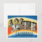 Groeten uit Los Angeles, Californië Travel Briefkaart (Voorkant / Achterkant)