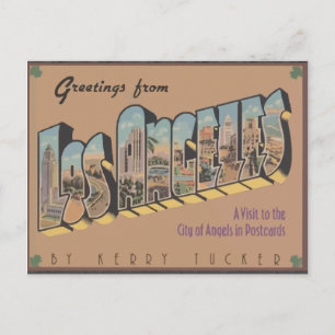 Groeten uit Los Angeles, Vintage Briefkaart