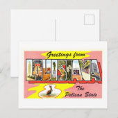 groeten uit Louisiana Briefkaart (Voorkant / Achterkant)