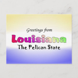 Groeten uit Louisiana Briefkaart