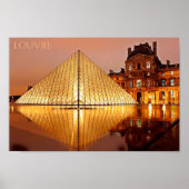 Groeten uit Louvre Poster (Voorkant)