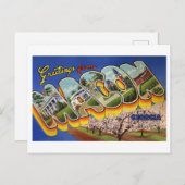  groeten uit Macon, Georgia Briefkaart (Voorkant / Achterkant)