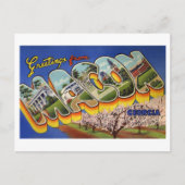 groeten uit Macon, Georgia Briefkaart (Voorkant)