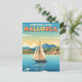 Groeten uit Mallorca Spanje Reizen Briefkaart (Staand voorkant)