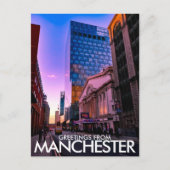 Groeten uit Manchester Briefkaart (Voorkant)