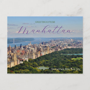 Groeten uit Manhattan New York Reis Briefkaart
