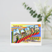 groeten uit Marfa, Texas, Briefkaart (Staand voorkant)