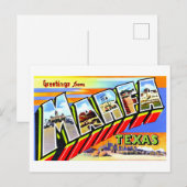 groeten uit Marfa, Texas, Briefkaart (Voorkant / Achterkant)