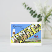  groeten uit Marietta, Georgia, Briefkaart (Staand voorkant)