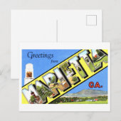  groeten uit Marietta, Georgia, Briefkaart (Voorkant / Achterkant)