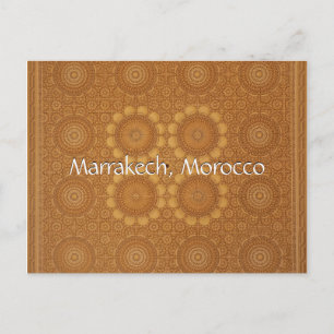 Groeten uit Marrakech Marokko Briefkaart