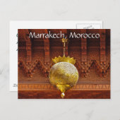 Groeten uit Marrakech Marokko Briefkaart (Voorkant / Achterkant)