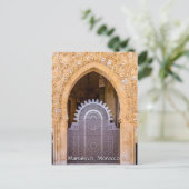Groeten uit Marrakech Marokko Briefkaart (Staand voorkant)
