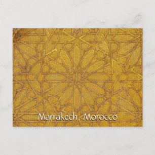 Groeten uit Marrakech Marokko Briefkaart