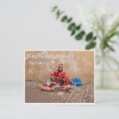 Groeten uit Marrakech Marokko Briefkaart (Staand voorkant)