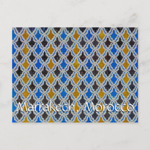 Groeten uit Marrakech Marokko Briefkaart