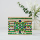 Groeten uit Marrakech Marokko Briefkaart (Staand voorkant)