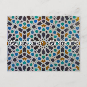 Groeten uit Marrakech Marokko Briefkaart