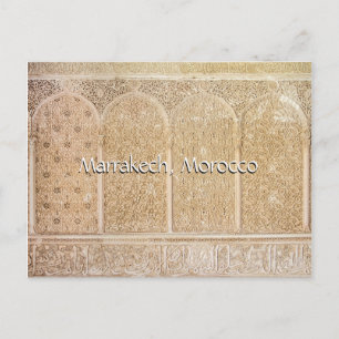 Groeten uit Marrakech Marokko Briefkaart