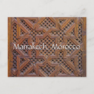 Groeten uit Marrakech Marokko Briefkaart