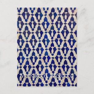 Groeten uit Marrakech Marokko Briefkaart