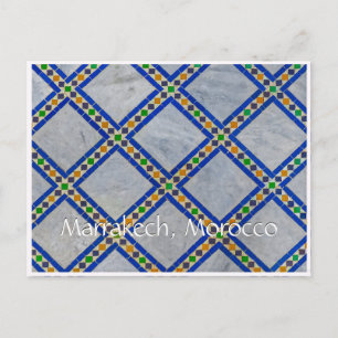 Groeten uit Marrakech Marokko Briefkaart