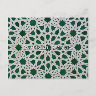 Groeten uit Marrakech Marokko Briefkaart